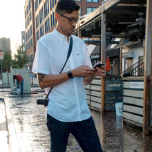 Load image into Gallery viewer, Short Sleeve Button Up Shirt - heights-apparel-co
